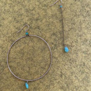 RueBelle Maui, Paris / Chrysoprase Super Hoops / Fine Jewelry